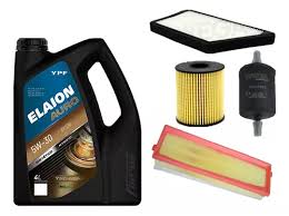 Kit 4 Filtros   4l Aceite Shell 10w40 Peugeot 207 